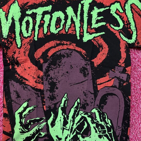 Motionless in White Creatures Metalcore Band T-Shirt Medium - Picture 4 of 5